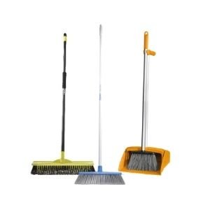 Brushes, Dust Pans, Brooms